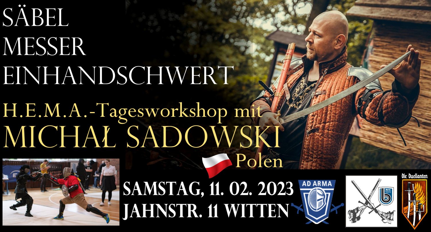 You are currently viewing Workshop: Säbel, Messer und Einhandschwert